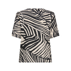 JDY Top Debbie Black Print