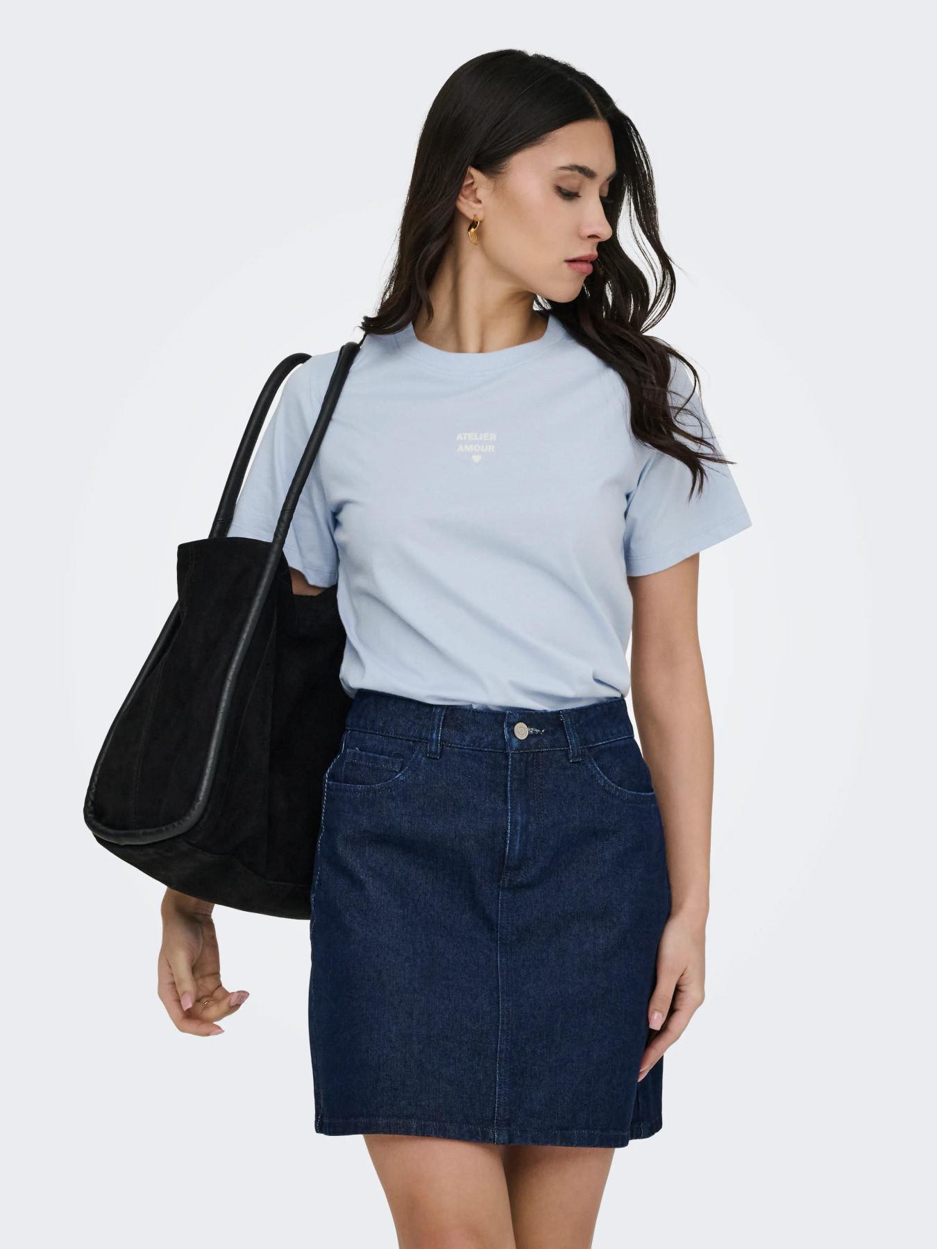 JDY Top May Pisa Blue