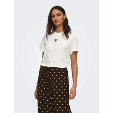 JDY Top May Pisa White