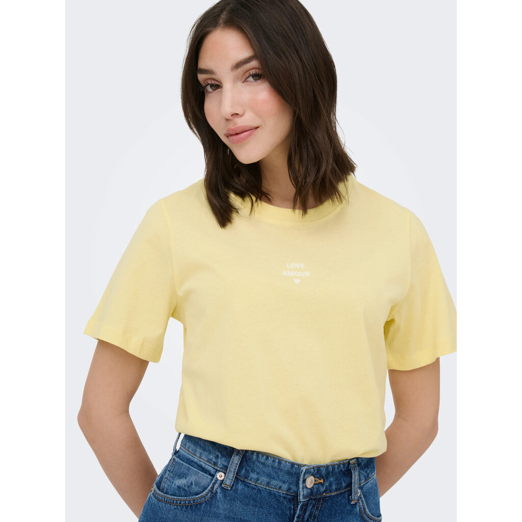 JDY Top May Pisa Yellow