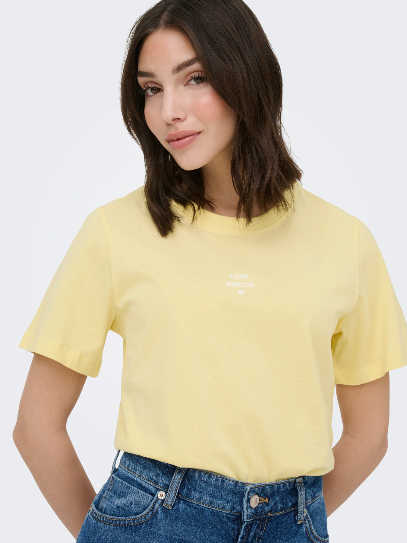 JDY Top May Pisa Yellow