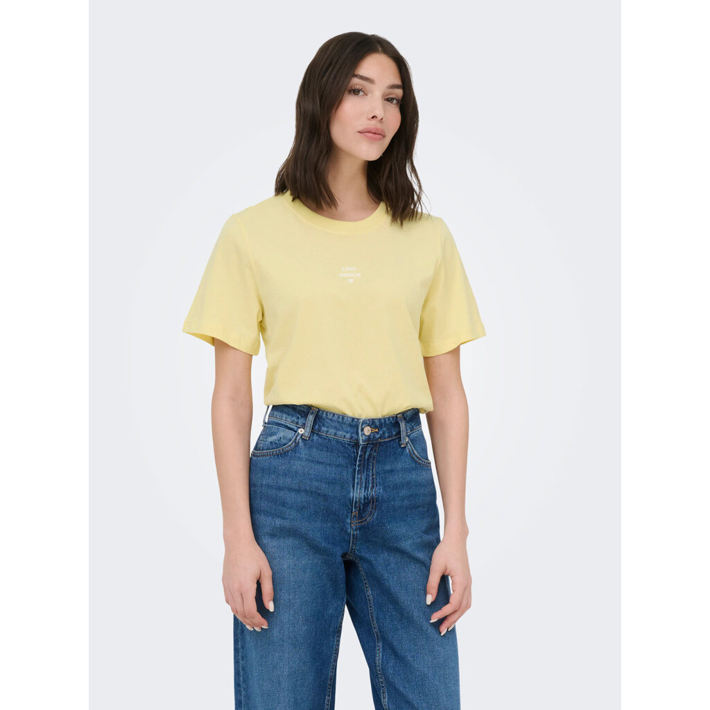 JDY Top May Pisa Yellow