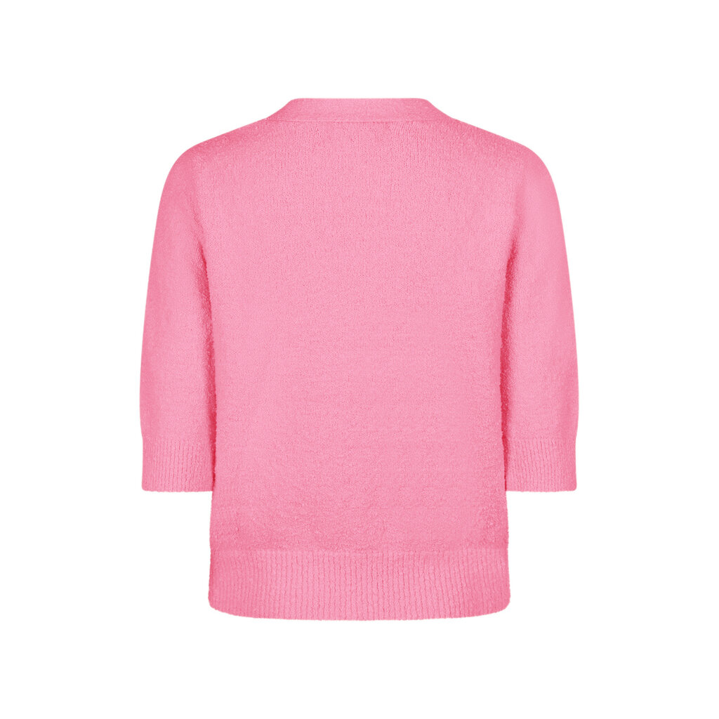 Red Button Vest Popcorn Blossom