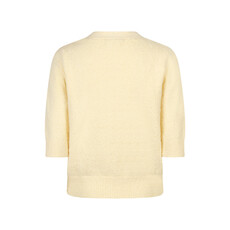 Red Button Vest Popcorn Butter Yellow