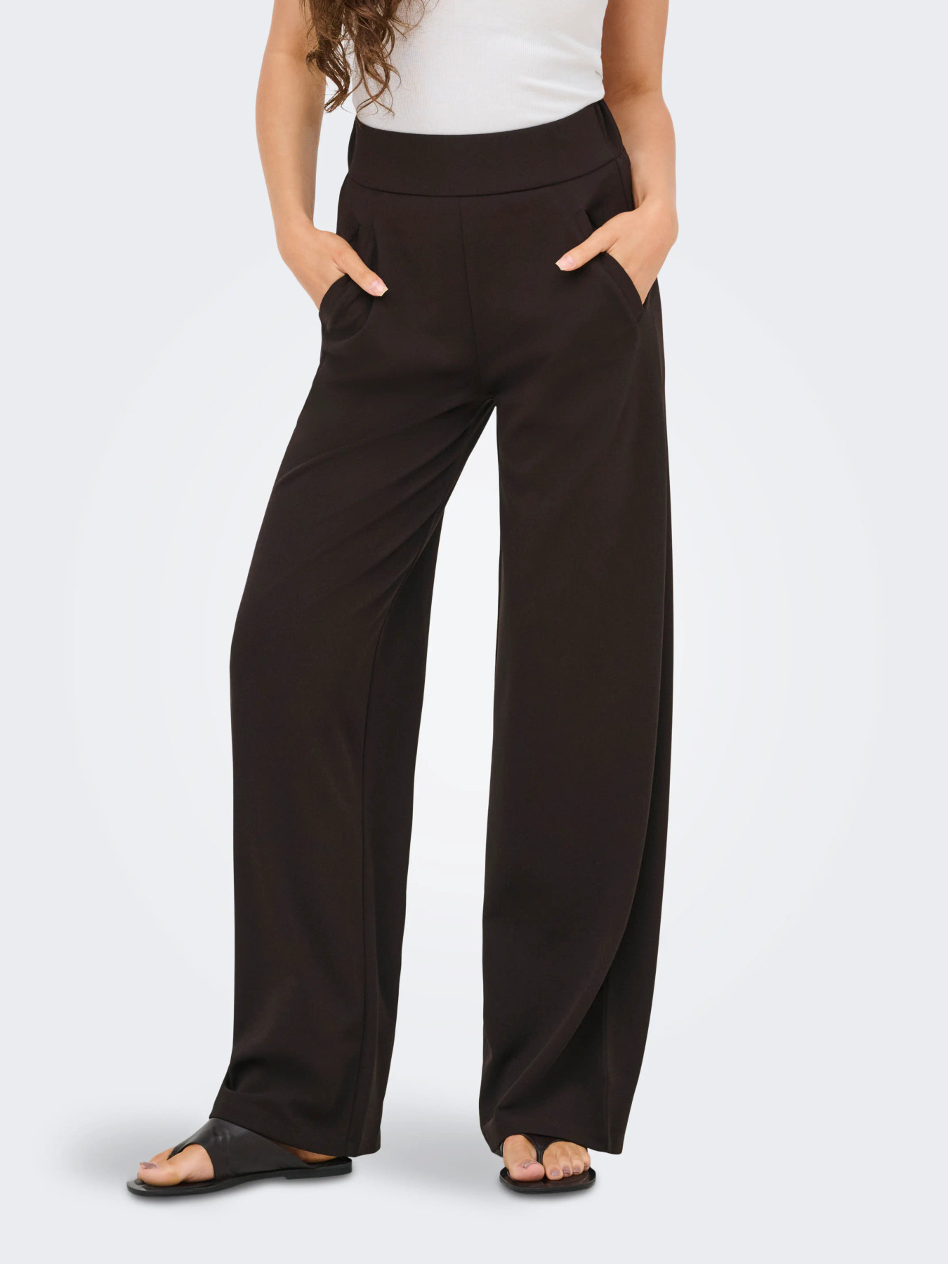 JDY Broek Louisville Chocolate