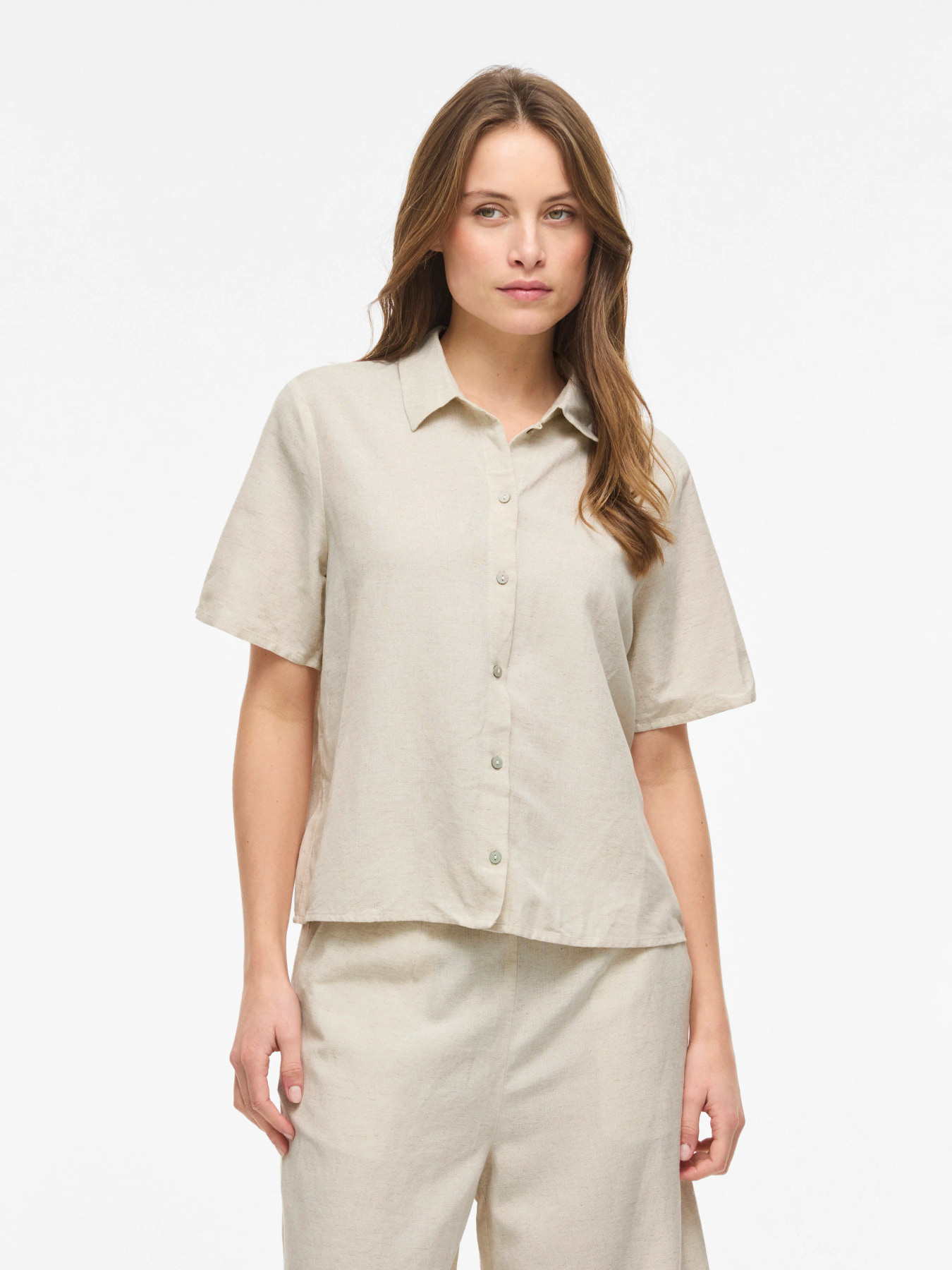 Vila Shirt Viprisilla Natural