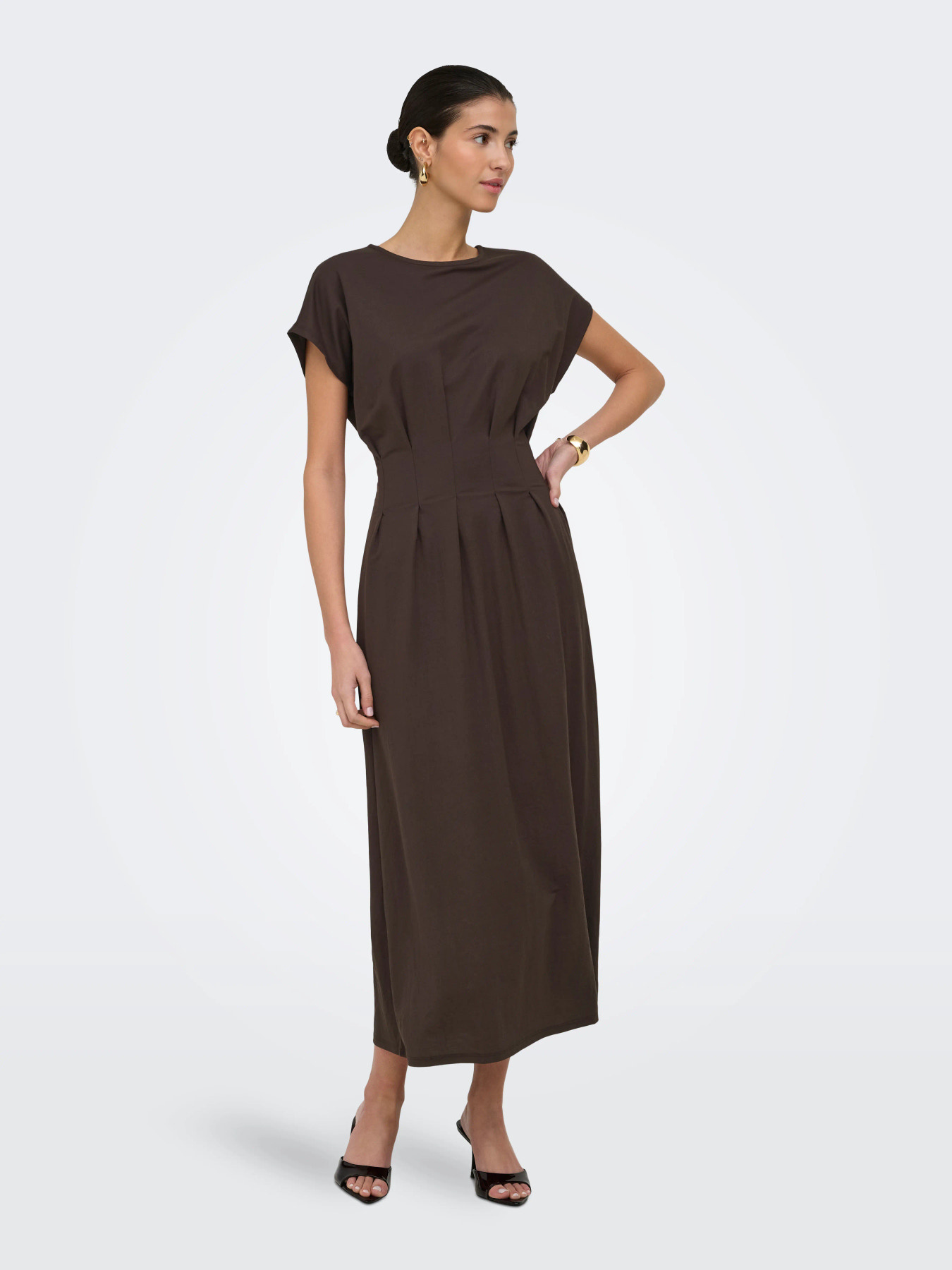 JDY Jurk Rebekka Chocolate