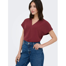 JDY Top Lion Oxblood