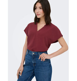 JDY Top Lion Oxblood