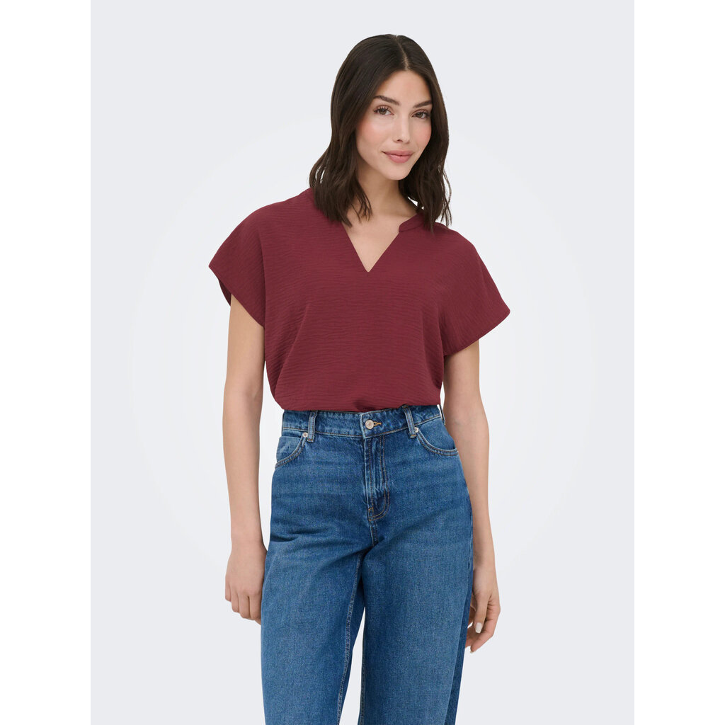 JDY Top Lion Oxblood