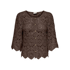 JDY Vest Emmelie Chocolate