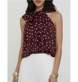 ELLE style Top Anais Burgundy