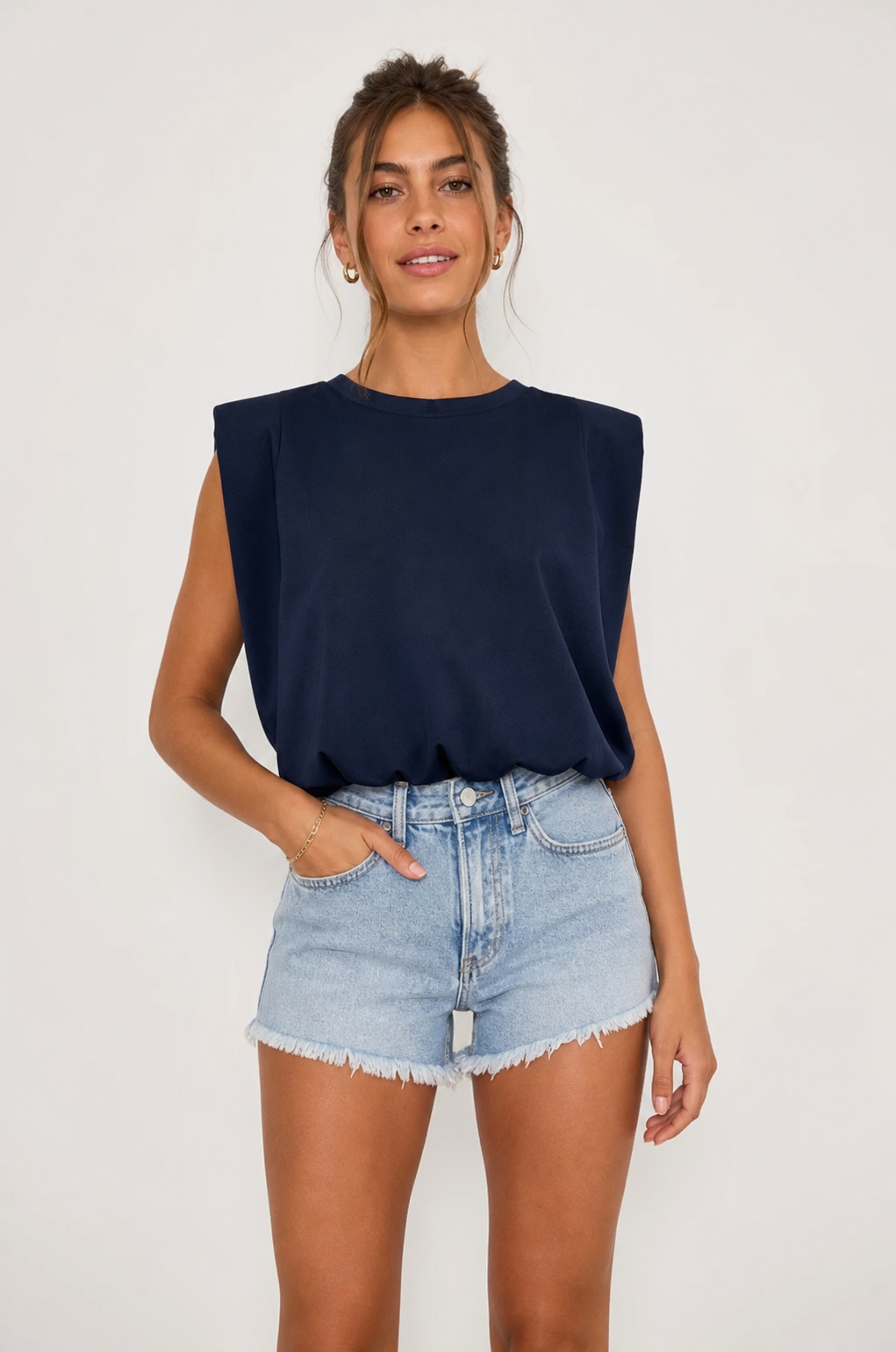 L'essentiel Balloon top Navy