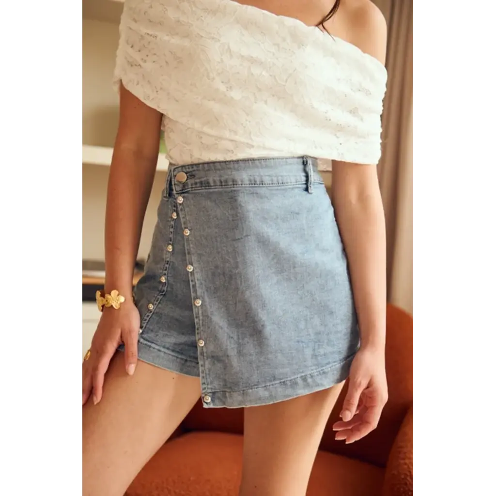 Golden Live Skort Studs