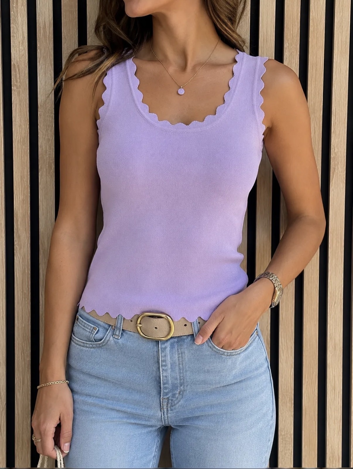 By Clara Top Cato Lilac