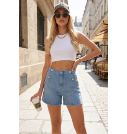 Denim Life Short Diamond Blue