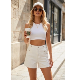 Denim Life Short Diamond Ecru