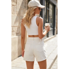 Denim Life Short Diamond Ecru