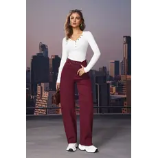 Jewelry Balloon jeans Burgundy