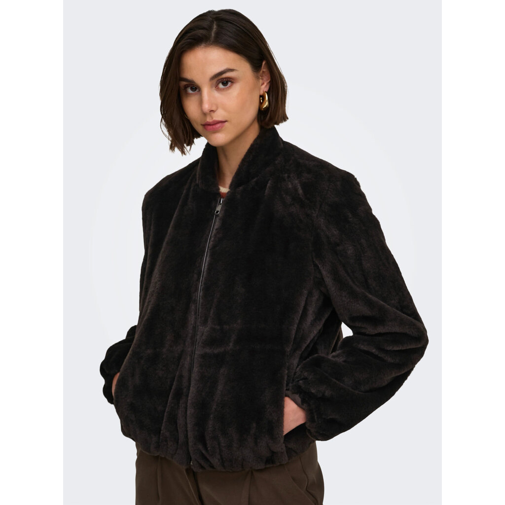 JDY Balloon Jacket Macy Chocolate