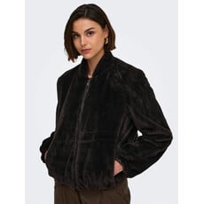 JDY Balloon Jacket Macy Chocolate