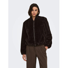 JDY Balloon Jacket Macy Chocolate
