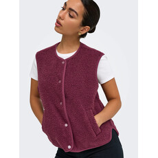 JDY Gilet Simina Wine