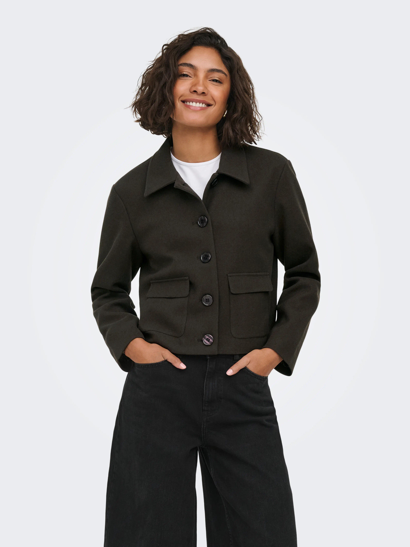 JDY Jacket Callie Chocolate