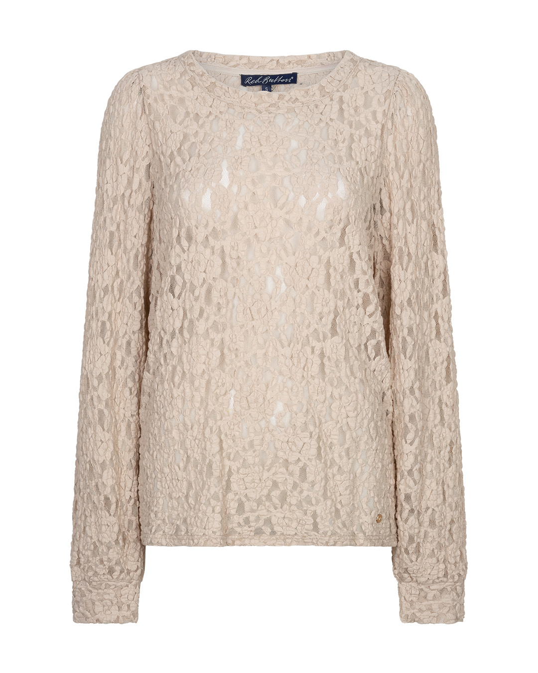 Red Button Top lace Stone