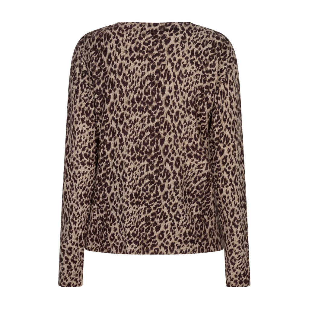 Red Button Trui Sweet animal print