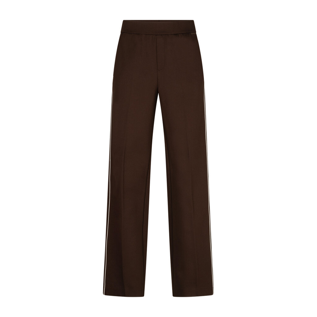 Red Button Broek Colette punta Piping Brown