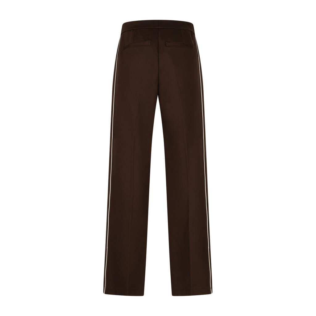 Red Button Broek Colette punta Piping Brown