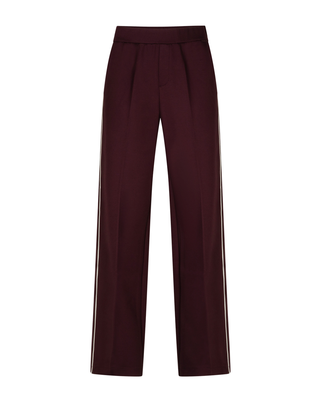 Red Button Broek Colette punta Piping Burgundy