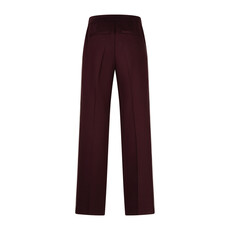 Red Button Broek Colette punta Piping Burgundy
