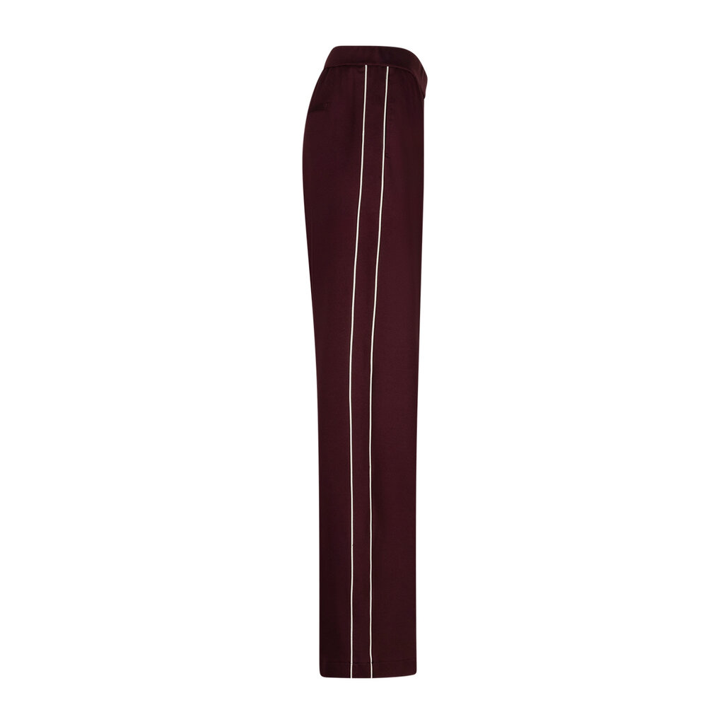 Red Button Broek Colette punta Piping Burgundy