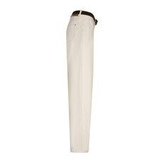 Red Button Broek Korine & belt washed twill ecru