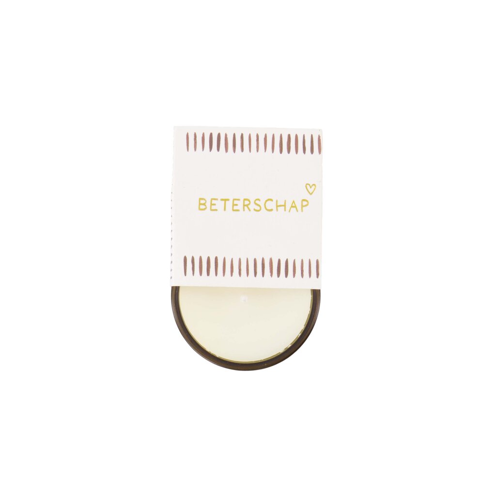 Zusss scented candle in wrap beterschap