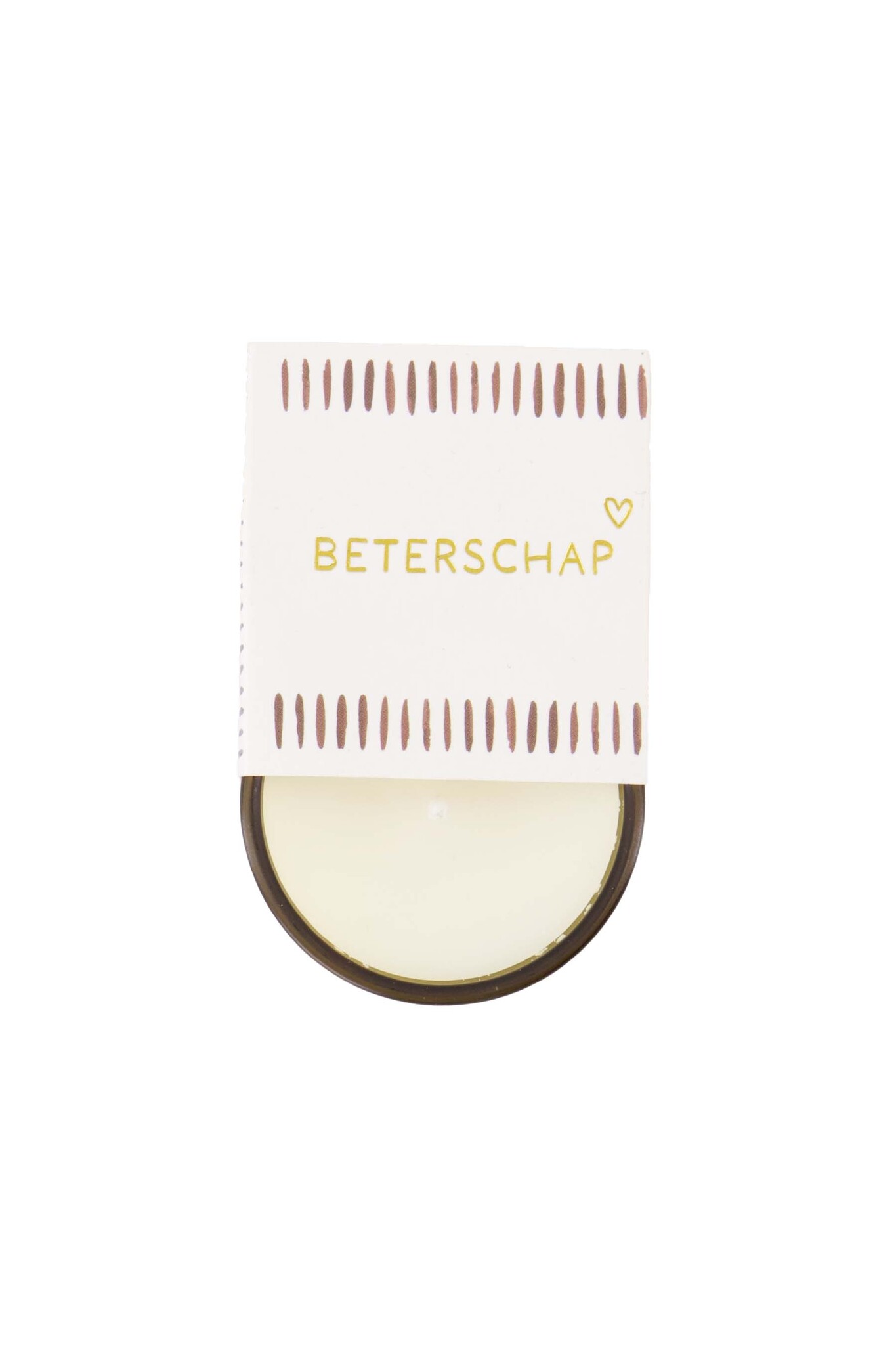 Zusss scented candle in wrap beterschap