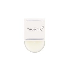 Zusss scented candle in wrap thank you