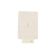 Zusss card stand ceramic matte heart
