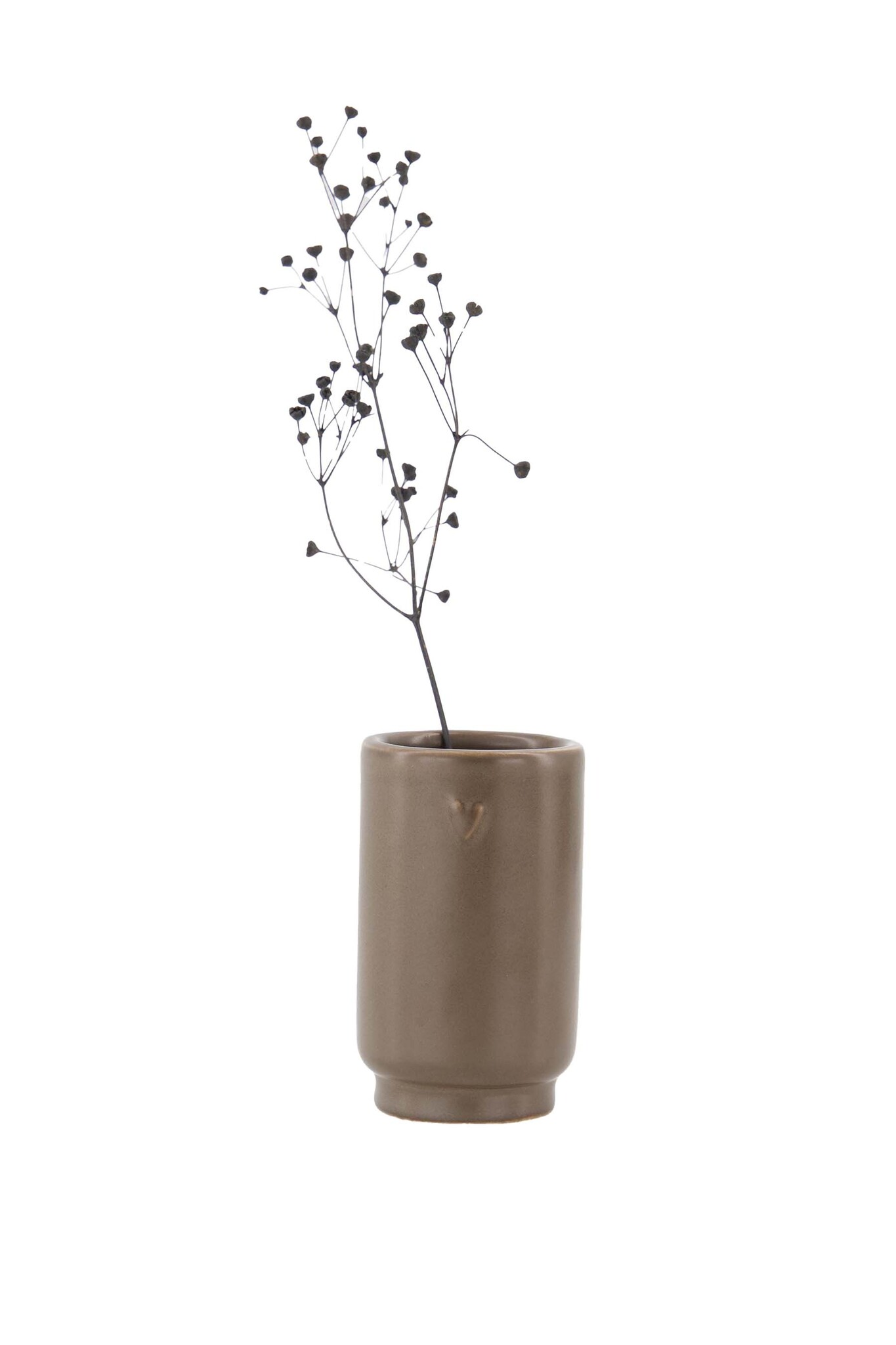 Zusss small vase ceramic heart