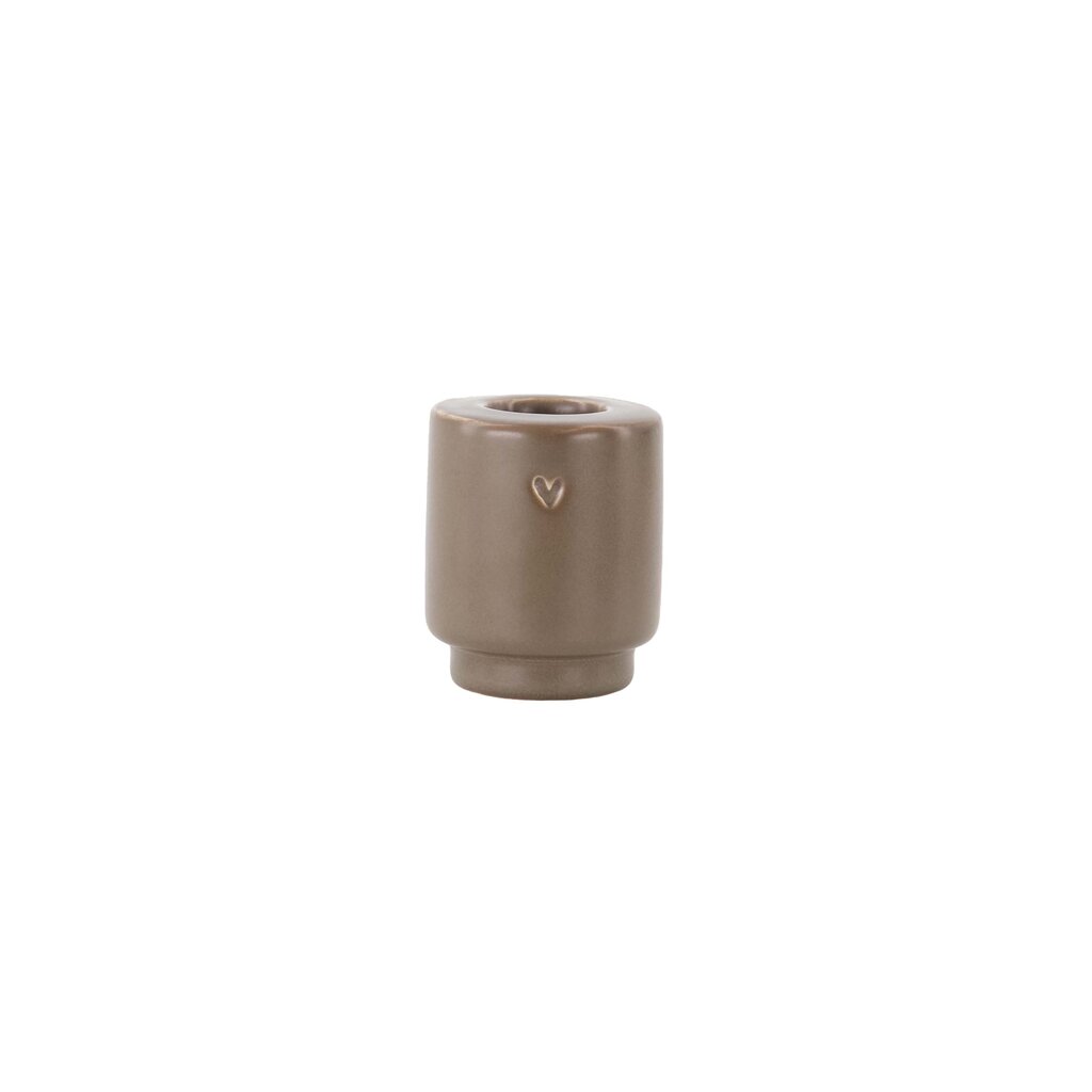 Zusss candle holder ceramic heart
