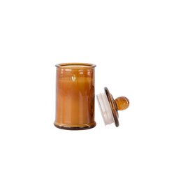 Zusss scented candle glass with lid heart