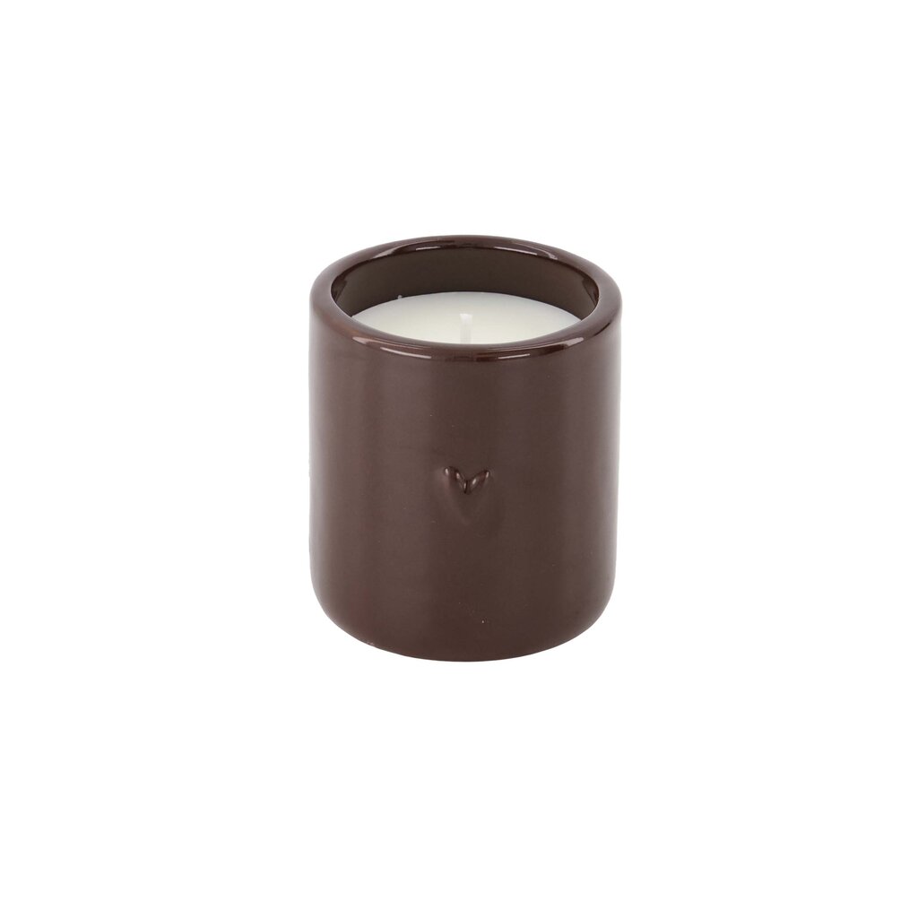 Zusss scented candle ceramic heart