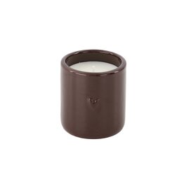 Zusss scented candle ceramic heart