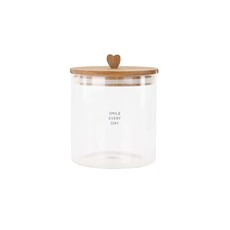 Zusss storage jar smile every day S