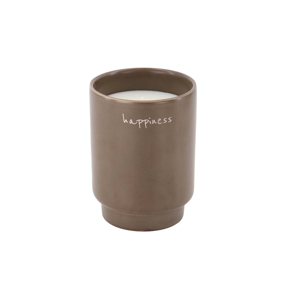 Zusss scented candle ceramic happiness