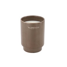 Zusss scented candle ceramic happiness