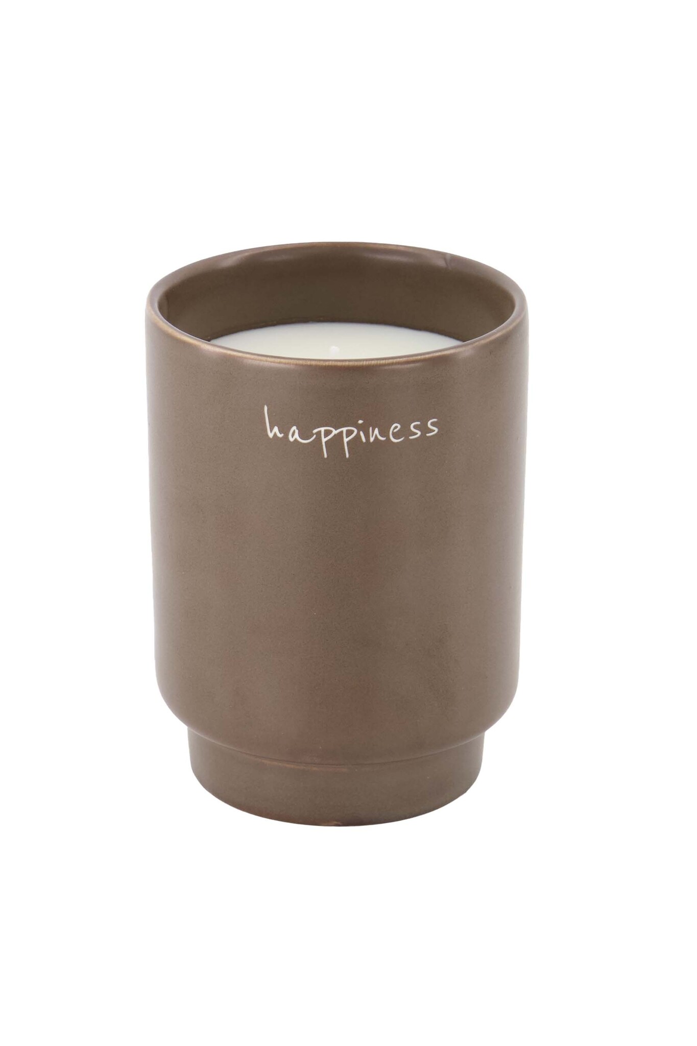Zusss scented candle ceramic happiness