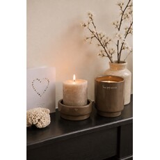 Zusss scented candle ceramic happiness